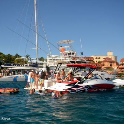 Sosua Beach yacht party