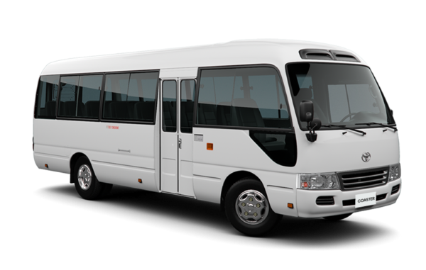 Toyota Coaster minibus for Puerto Plata transfers
